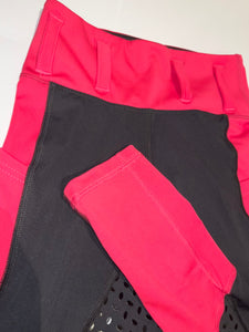 Adults hot pink tights