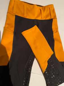 Adults yellow tights