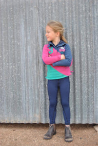 Child's Neat in Navy Tights