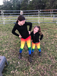 Childs Rainbow tights