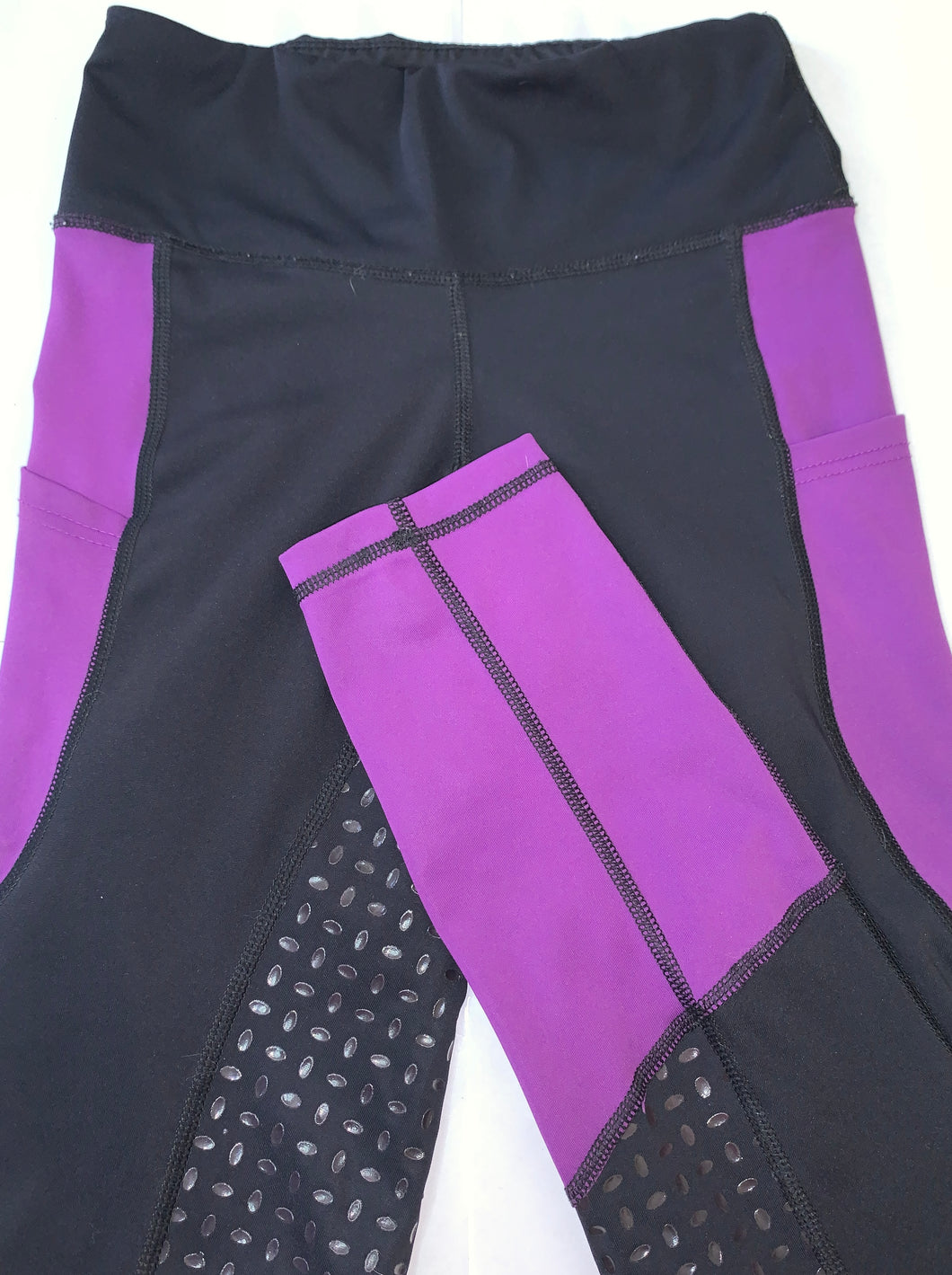 Adults Purple + black tights